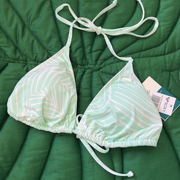 Roxy Bikini da donna con motivo a triangolo allungato reversibile